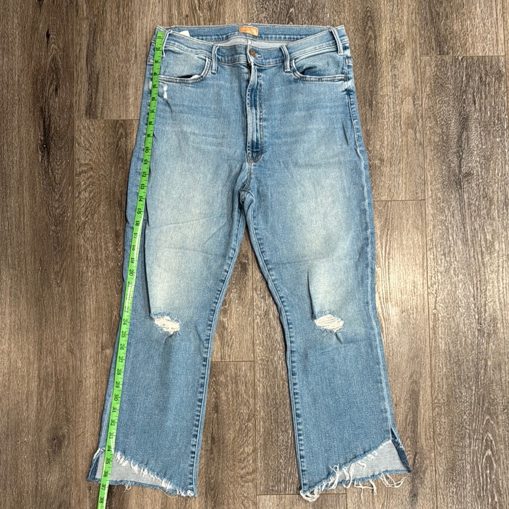 MOTHER Denim The Hustler Ankle Fray (re-posh)